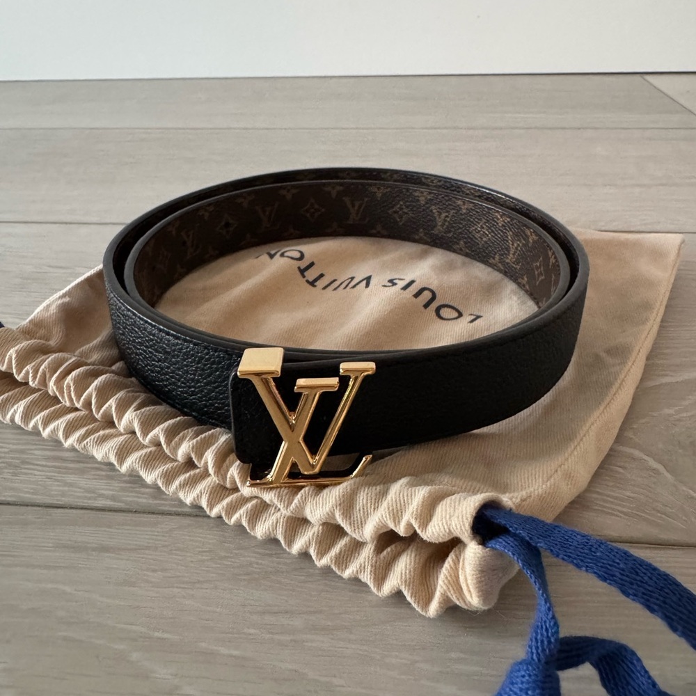 LV Iconic 25 mm Reversible Belt Size 80 CM